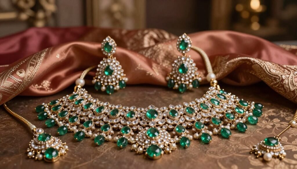 best kundan polki jewellery