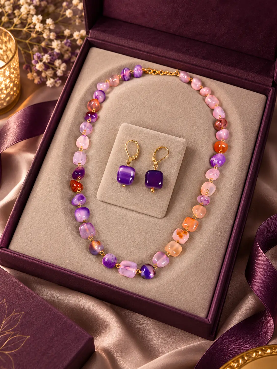 rangrez-lavender-blush-amber-stone-necklace-set